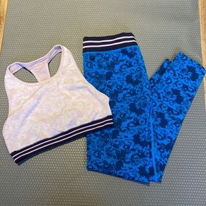 Fabletics Sports Bra and Leggings